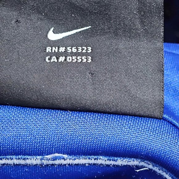 MLB Authentic Nike Team Texas Rangers Soriano #12 Navy Button Up Jersey Men Sz L - Picture 8 of 10